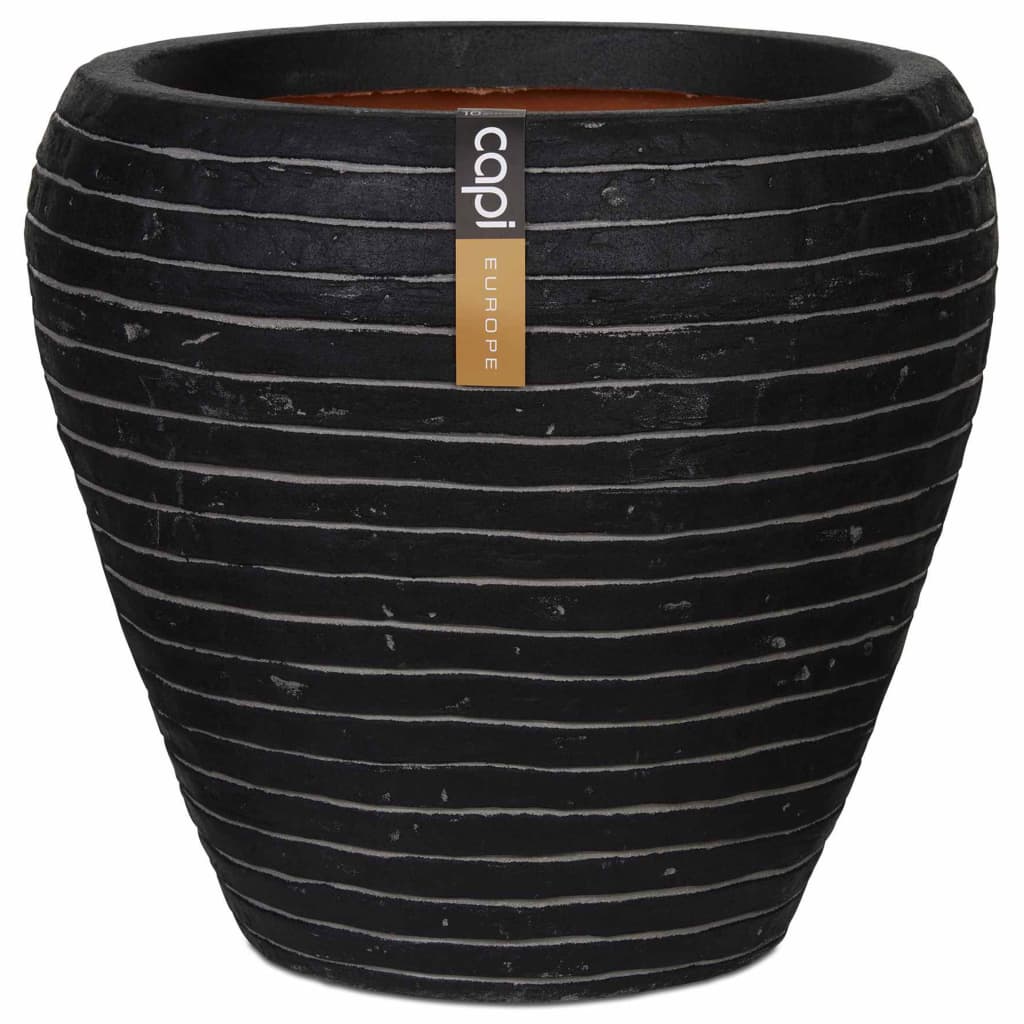 Capi Capi Flowerpot Nature Row taps 42x38 cm Anthrazit PKRWZ362