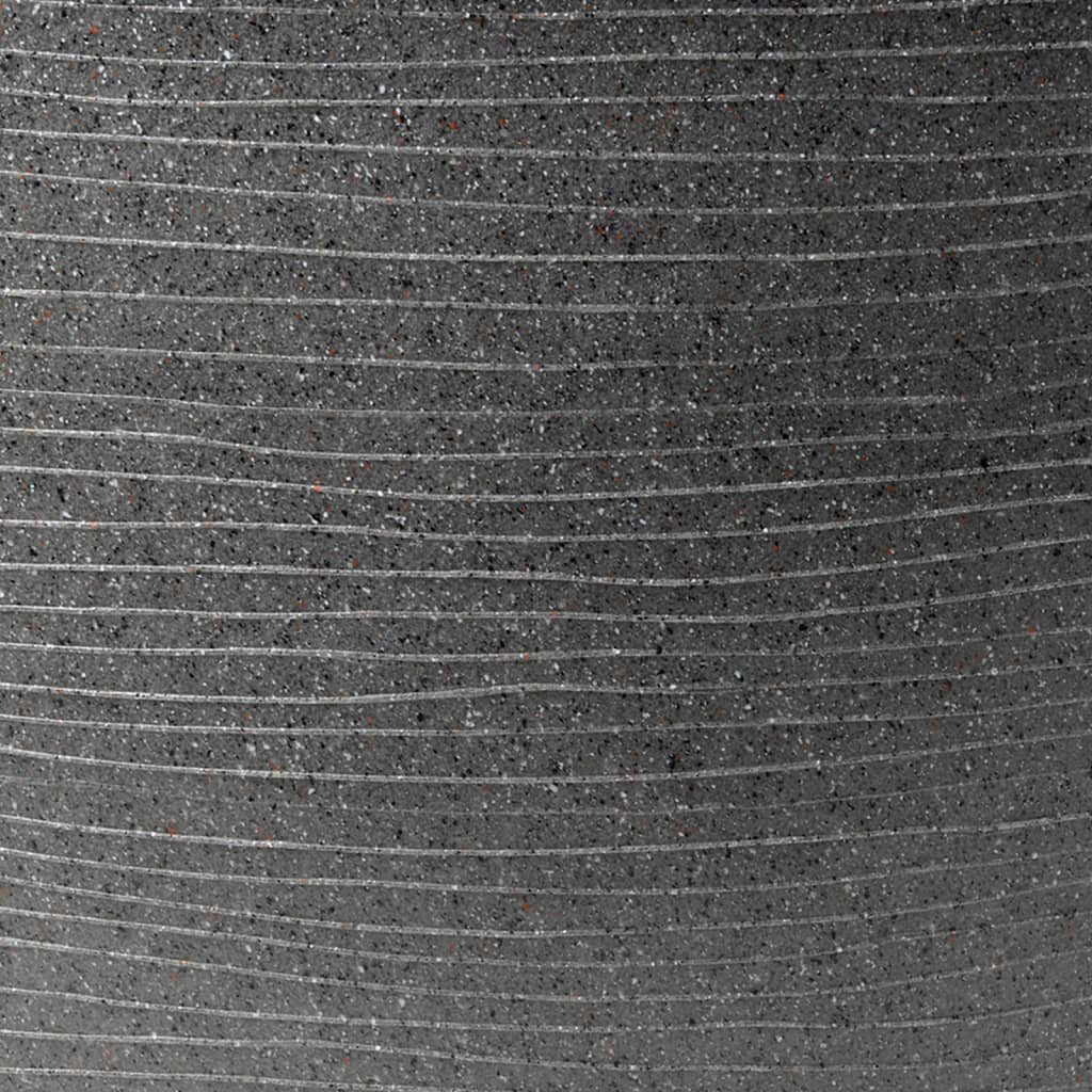 Capi capi blowerpot arc granit verjüngter Schicht 60x48 cm Anthrazit -gelöscht