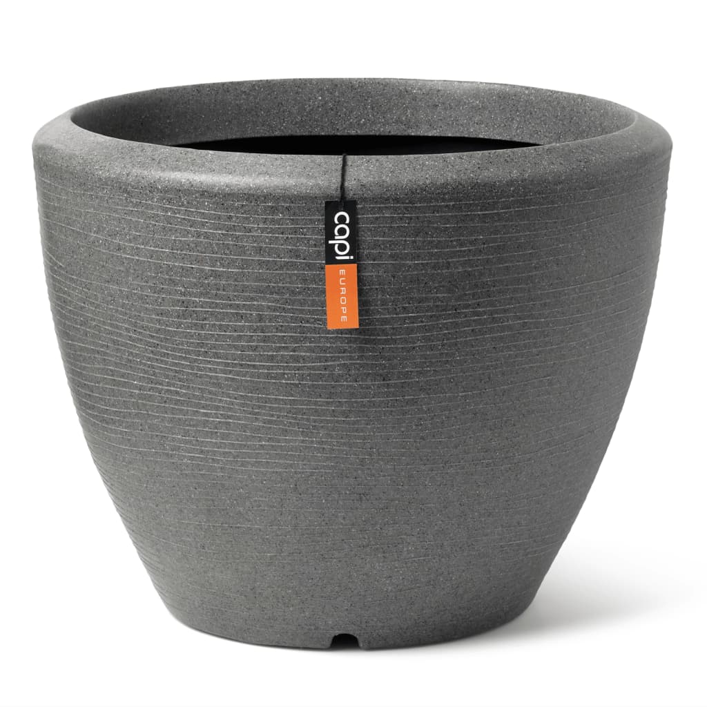 Capi capi blowerpot arc granit verjüngter 48x35 cm anthrazit -geläutet
