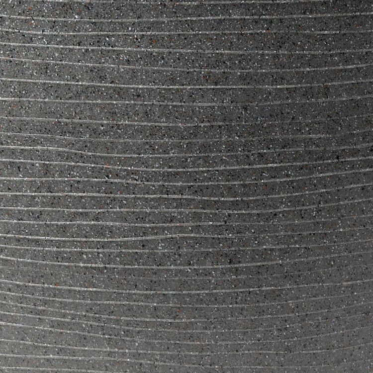 Capi capi blowerpot arc granit taps niedrig 34x25 cm anthrazit -geläutet