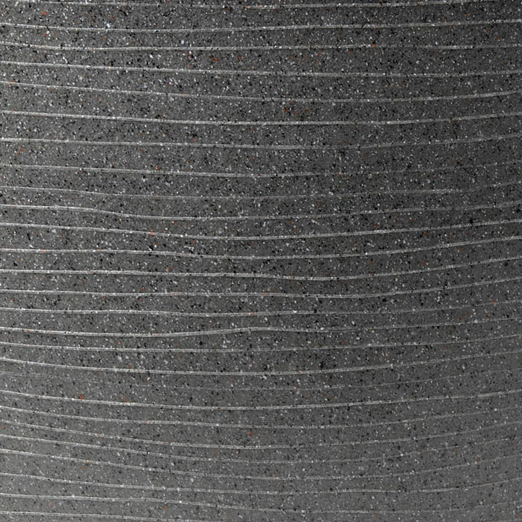 Capi capi blowerpot arc granitschicht 61x25 cm anthrazit -geläutet