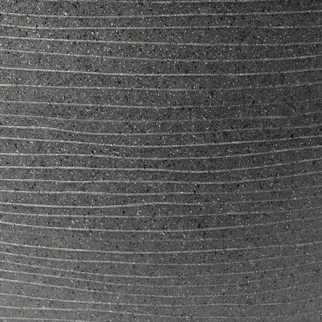 Capi Capi Pflanzer Arc Granit rechteckig 60x35x40 cm Anthrazit -gelöscht