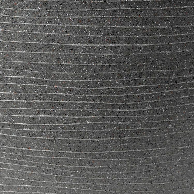 Capi Capi Pflanzer Arc Granit rechteckig 60x35x40 cm Anthrazit -gelöscht