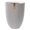 Capi Capi Blumenpot -Groove elegant 34x46 cm Elfenbeinfarbe