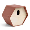 Capi Capi Vogelhuisje Hive 2 Ovales Loch 19x23x20 cm Braun