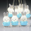 Miffy Lichterkette blau.
