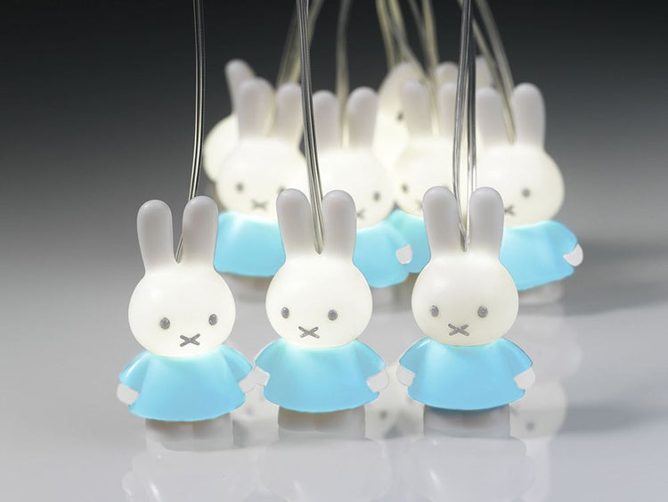 Miffy Lichterkette blau.