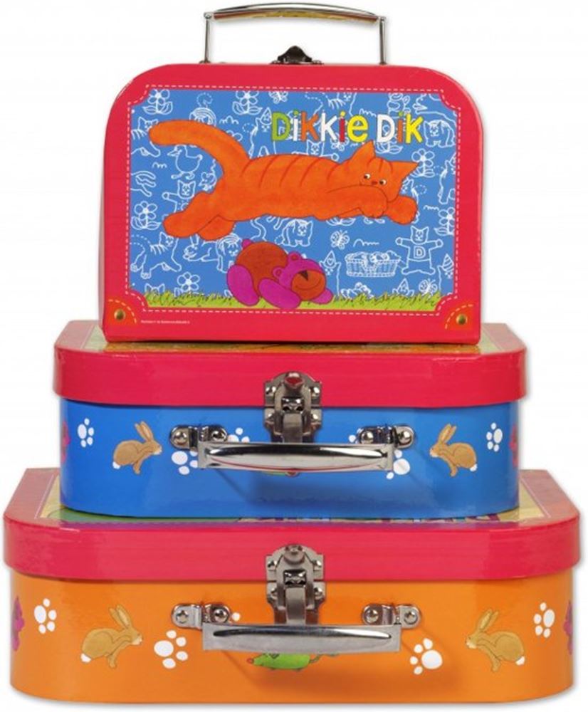 Bambelino Toys Bambolino 3-teiliges Gepäckstück Dikkie Dik