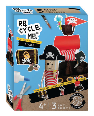 Re-cycle-me™ Re-cycle-me Bastelset Piratenwelt