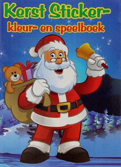 Buch Specials Nederland BV Weihnachten Sticking Colorbook