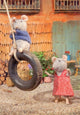 Rocking the Mouse House-Postkarte