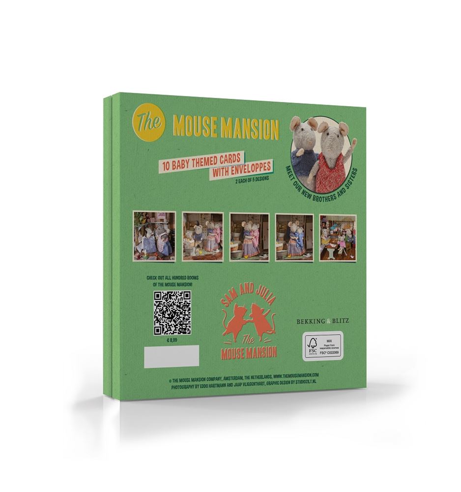 Abi die Maus Hauskartenset – Beerenset