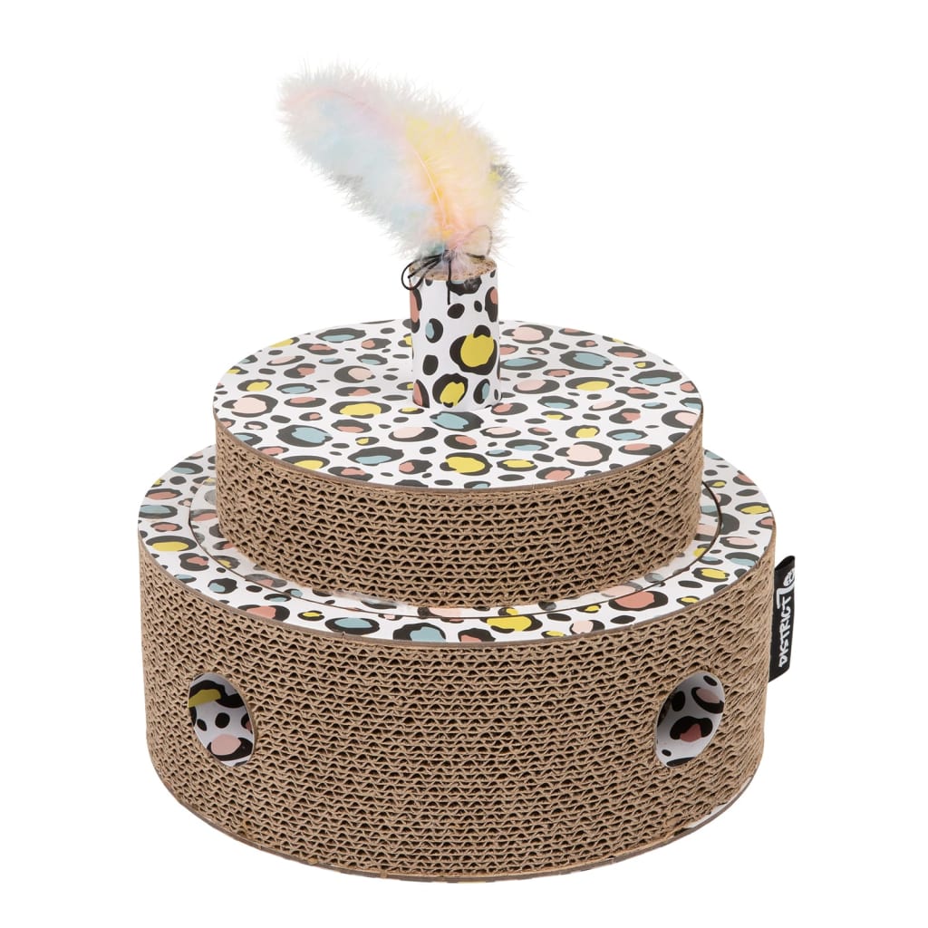 District70 District70 Cat Toys Fiesta Karton Multi -Colored