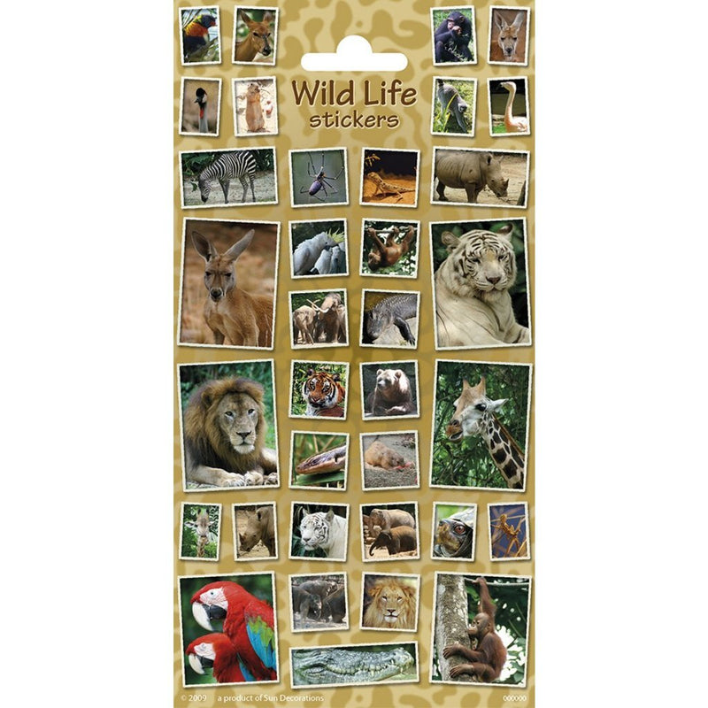 Tölle Aufkleber wilde Tiere