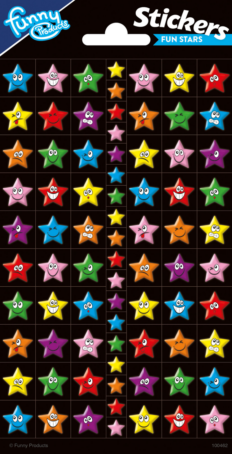 Totum Stickervel Twinkle Sterne