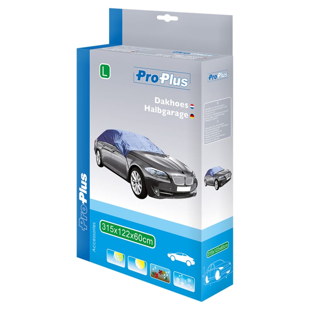 Proplus Car Cover Top L 315x122x60 cm dunkelblau