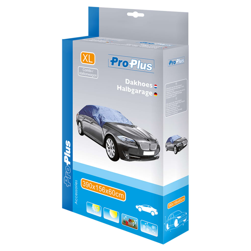 Proplus Car Cover Top XL 390x156x60 cm dunkelblau
