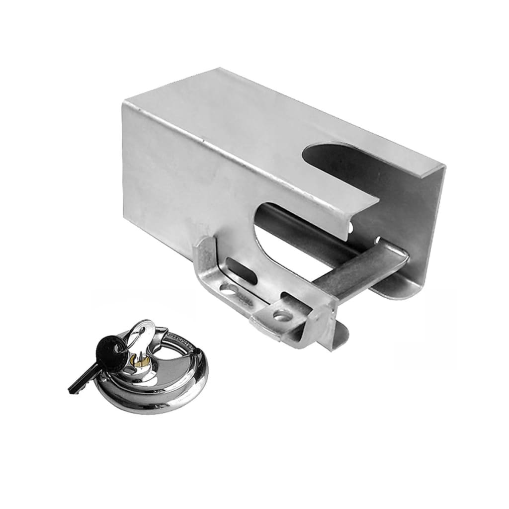 Proplus Clutch Lock Stahl 23 cm Silber mit Diskussionsschloss