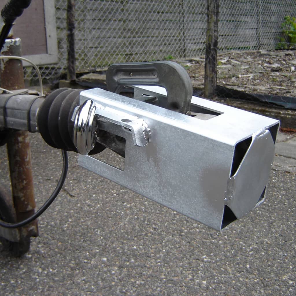 Proplus Clutch Lock Stahl 23 cm Silber mit Diskussionsschloss