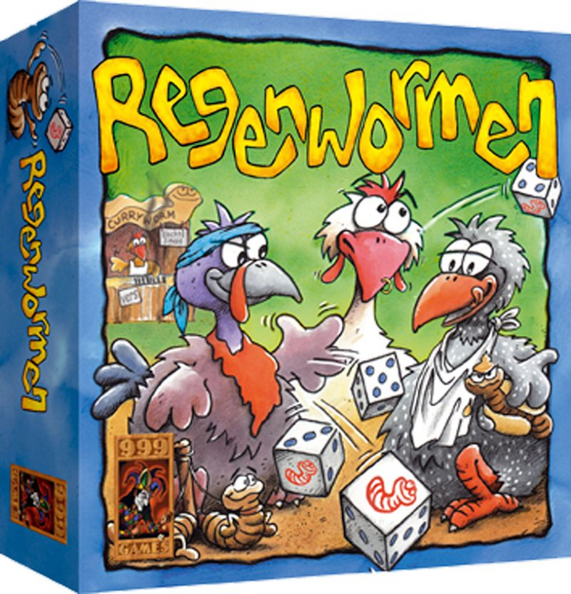 999Games Dobbel -Spiel Randworms (NL)