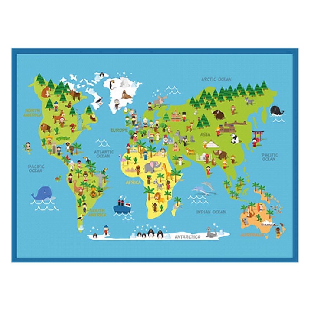 Intrada Intrada Play Dress World Card 90x120 cm Polyamid