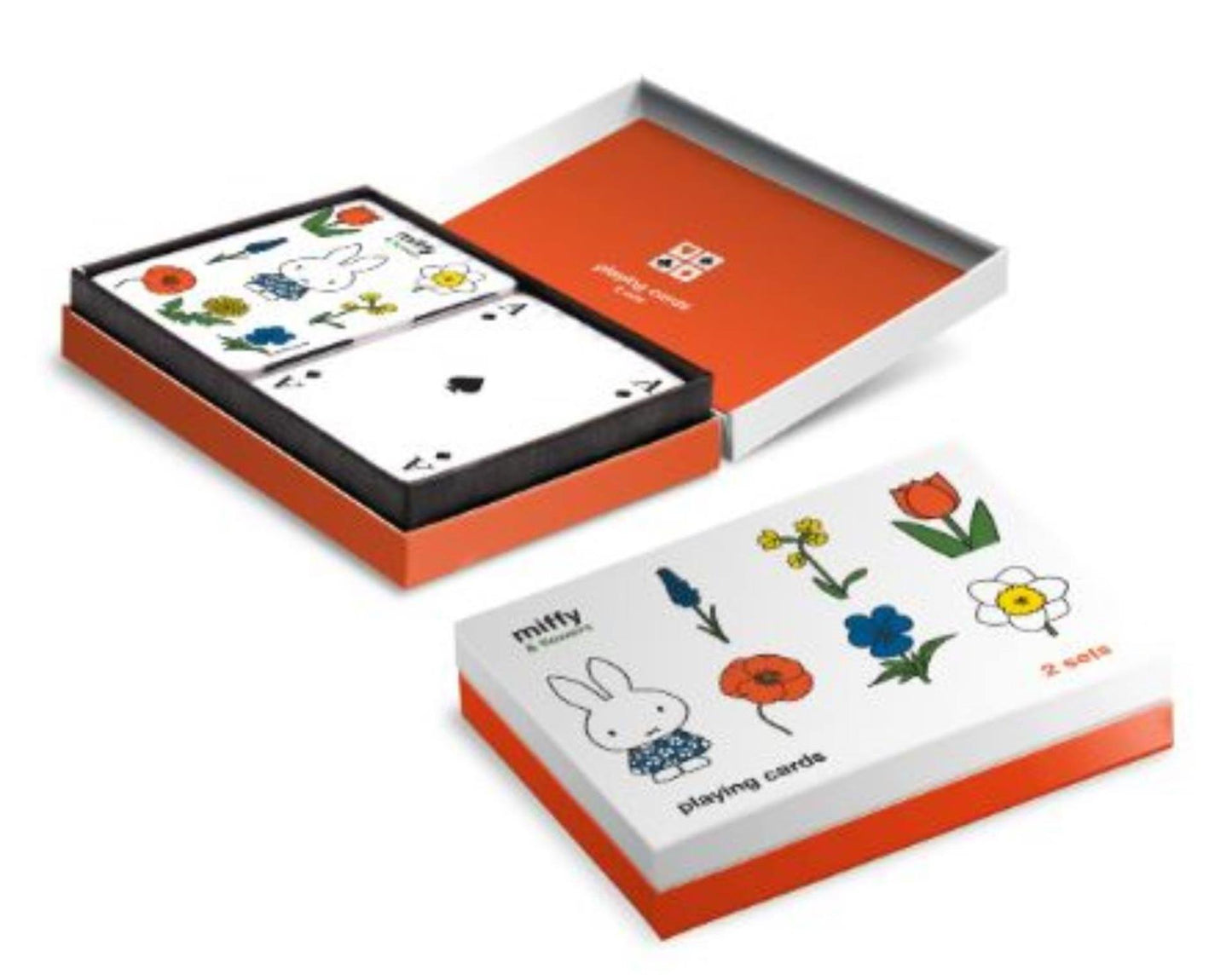 Miffy-Spielkarten, 2 Sets in einer Box