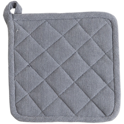 Leinen mehr Leinen und mehr Pfannkuchen Indi Grey 20 x 20 cm