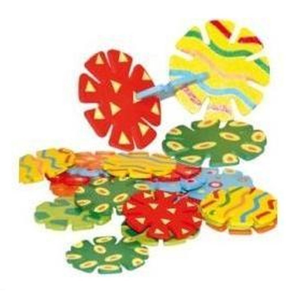Einfach für Kinder einfach für 21399 Holzschnee -Puzzle -Bausysteme
