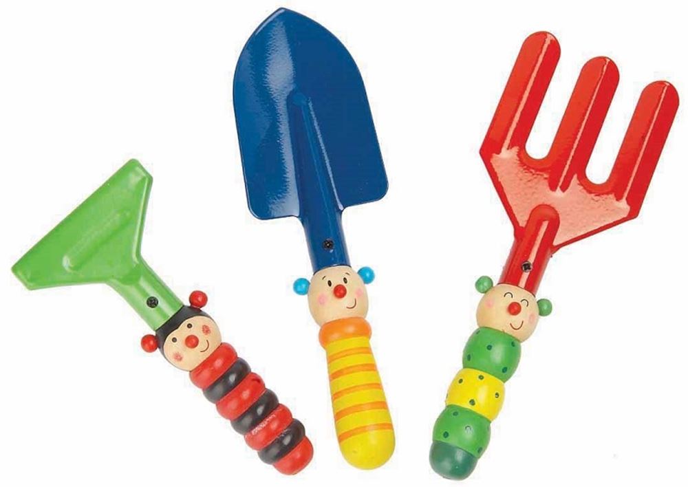 Einfach für Kinder einfach für Gartenwerkzeugset