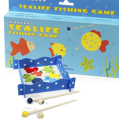 Einfach für Kinder einfach für Holzstangenspiele mit Fisch