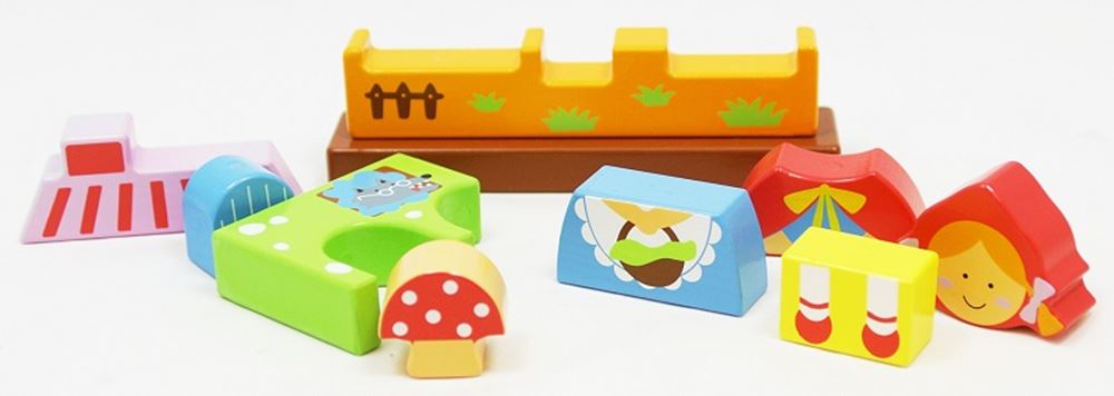 Puzzle Rotkäppchen magnetisch