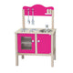 Küche mit Backofen rosa