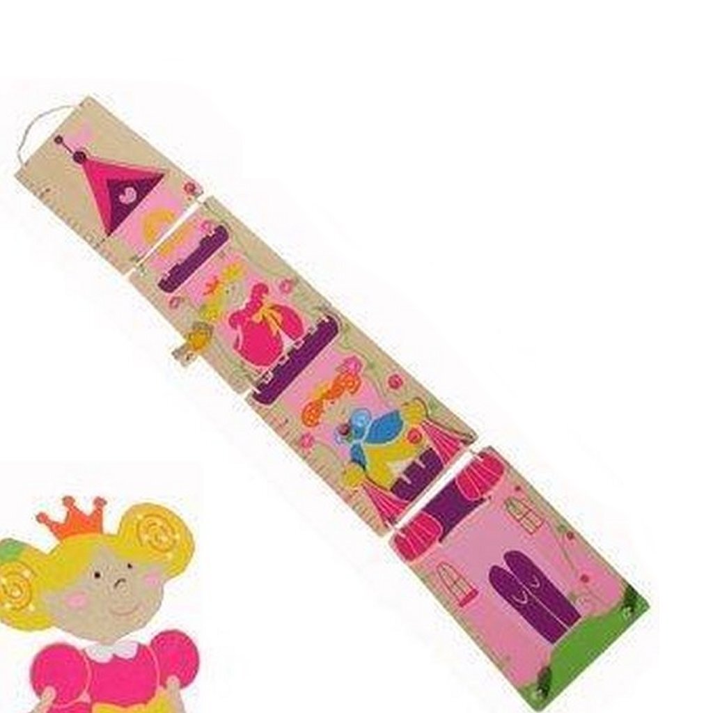 Einfach für Kinder einfach für Holzwachstumsmesser Prinzessin