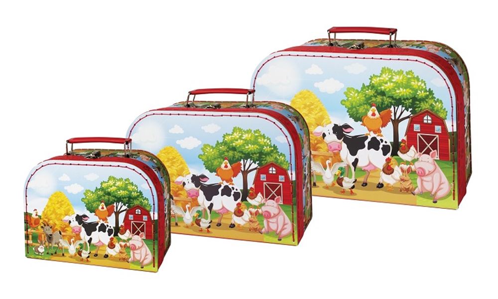 Einfach für Kinder einfach für 3-teilige Gepäckfarm