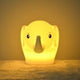 Elefanten-Nachtlampe aus Silikon. 1+