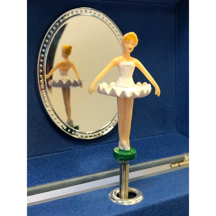 Einfach für Kinder einfach für Juwelier Music Box Ballerina White Kleid Blau Weiß