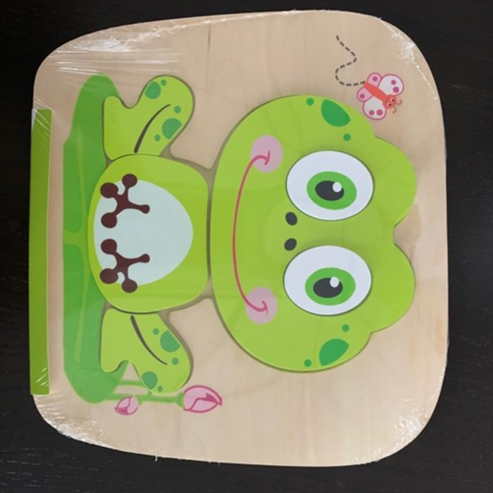 Puzzle Frosch 6 Teile 1+ 22x20x2 cm