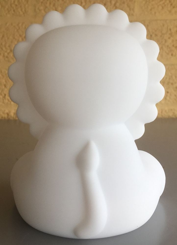 Nachtlampe Löwe aus Silikon. 1+