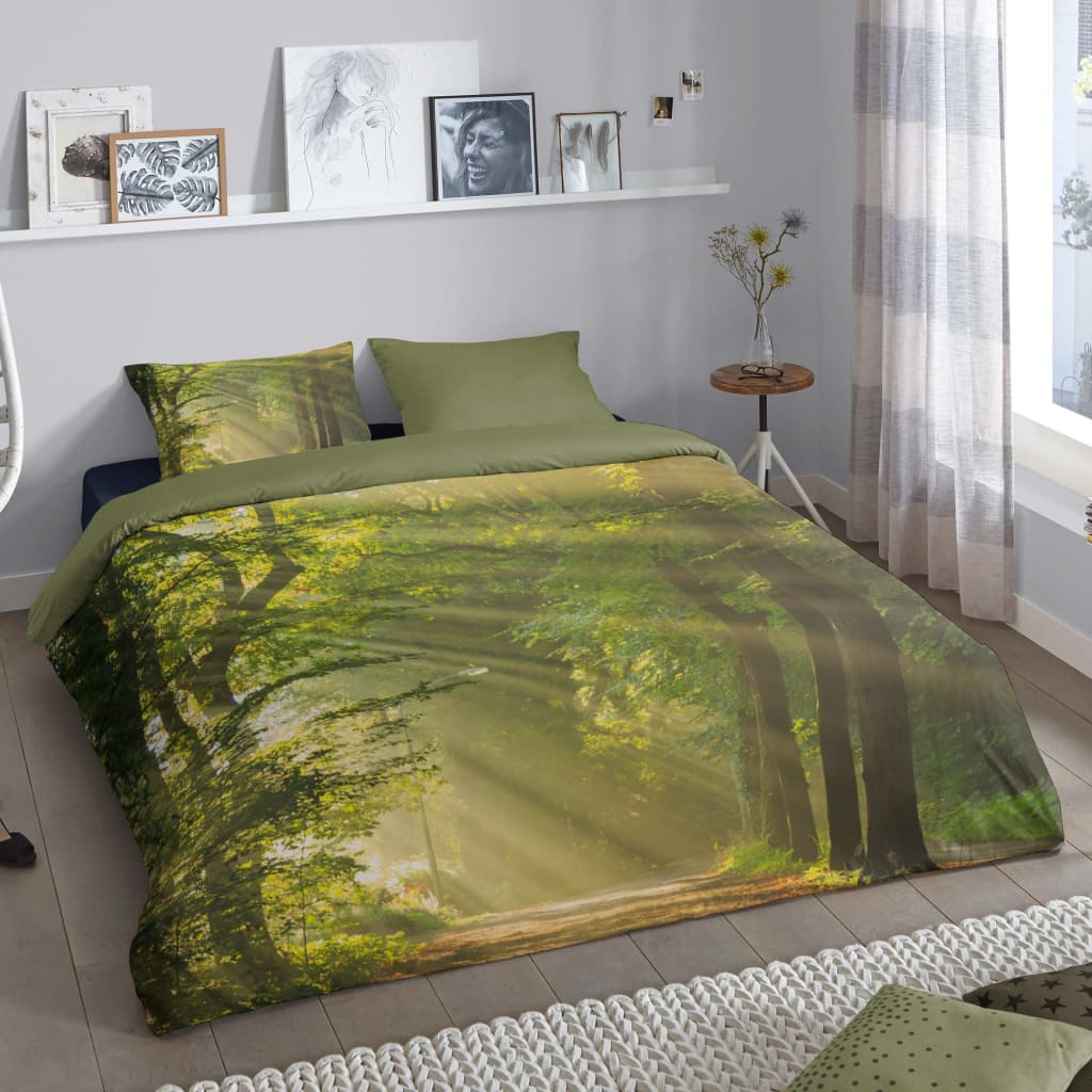 Guten Morgen Guten Morgen Duvet Cover Woods 140x200 220 cm Grün