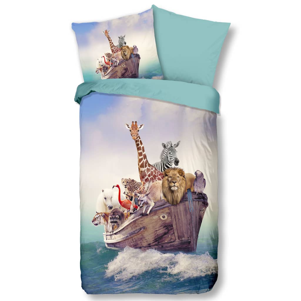 Guten Morgen Guten Morgen Kinderwagenabdeckung Noah 135x200 cm blau