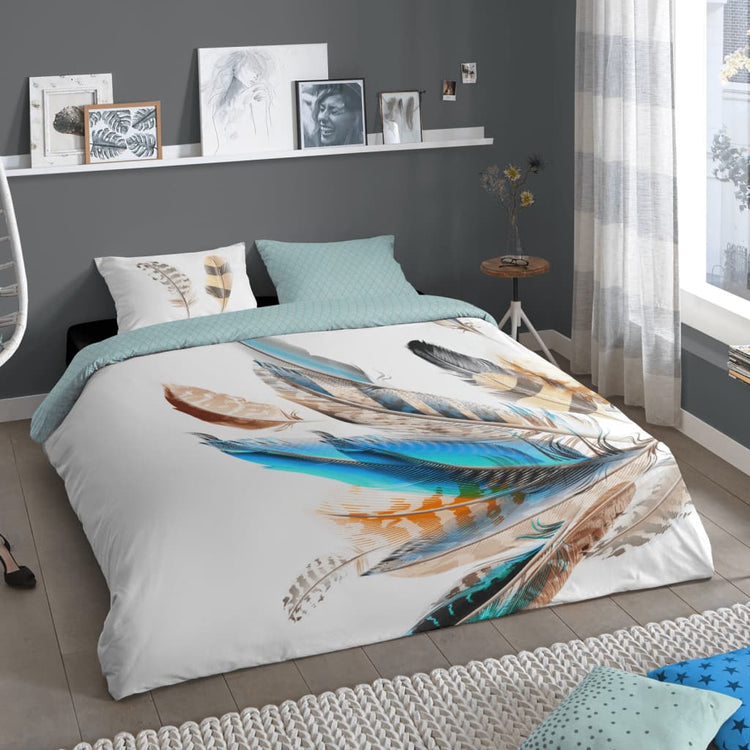 Guten Morgen Guten Morgen Duvet Cover Feder 155x220 cm Multi -Colored