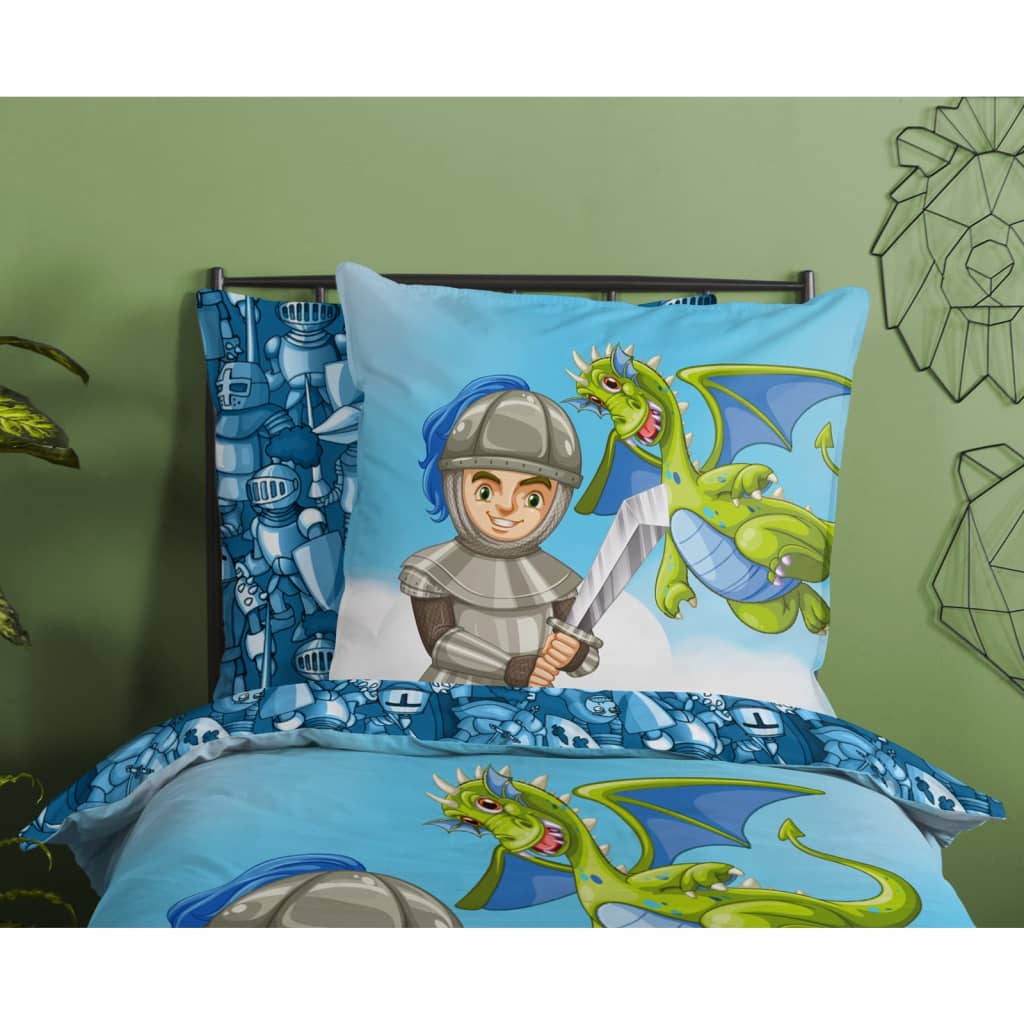 Guten Morgen Guten Morgen Kinderpokal Cover Ritter 135x200 cm