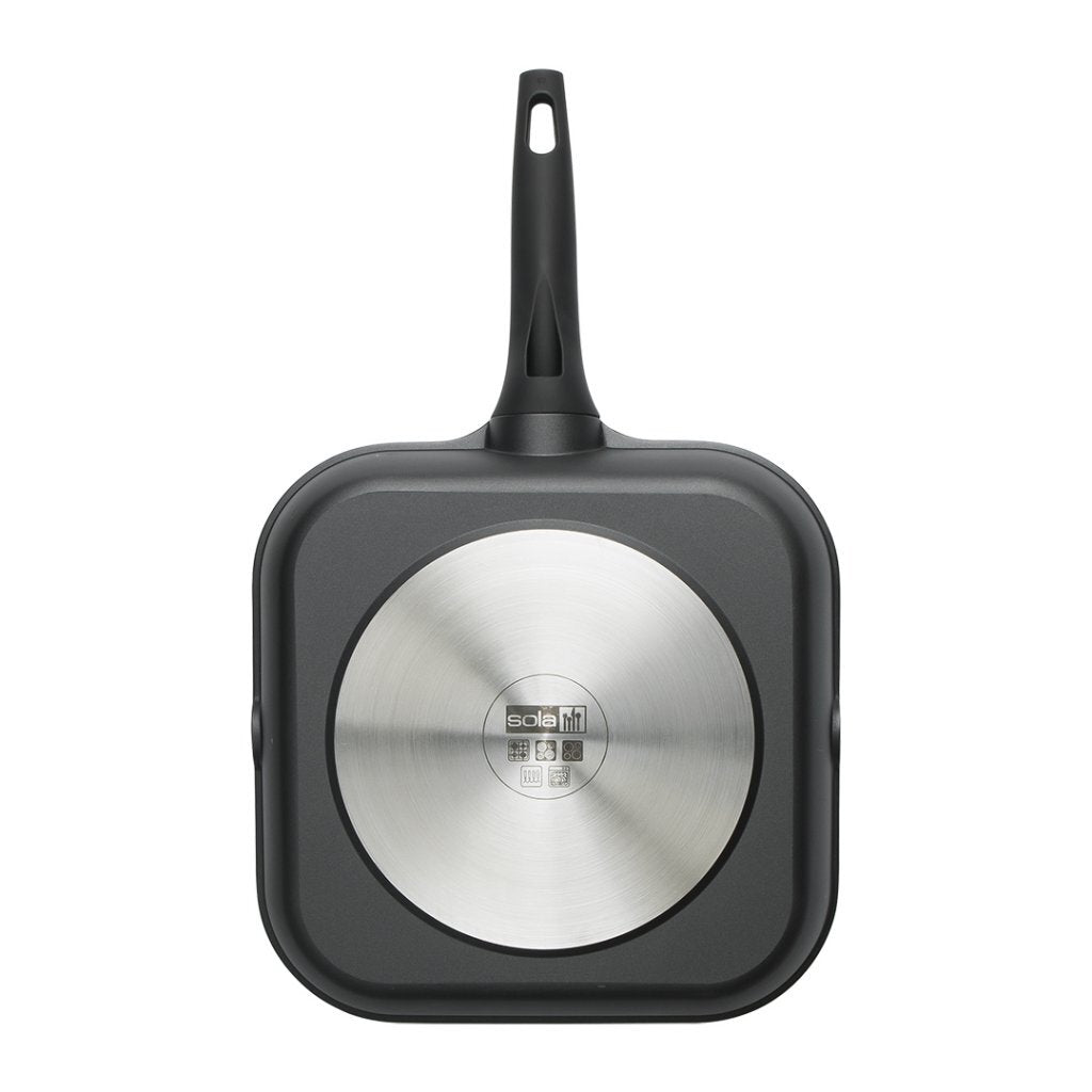 Sola Sola Fair Cooking Grill Pfanne 28x28 cm schwarz