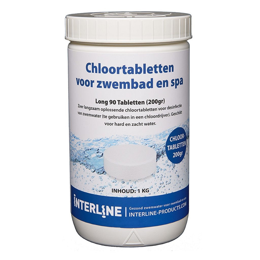 Interline -Chloort -Tablets Long90 200gram 1 kg