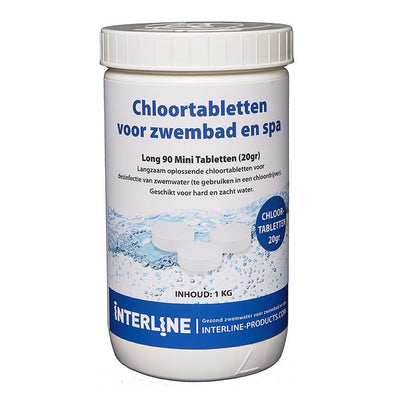 Interline -Chlor -Tabletten Long90 20gram 1 kg