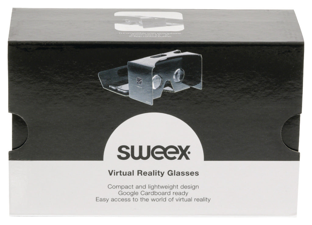 Sweex Swex SWVR100 Virtual Reality Brille Schwarz