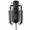 Gespenrte Parasolheizung 2000 W Halogenschwarz und Silber PH10