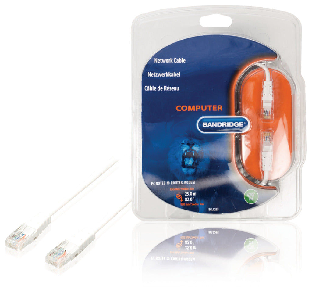 Bandridge Bandridge Bcl7225 Multimedia -Netzwerkkabel 25,0 m
