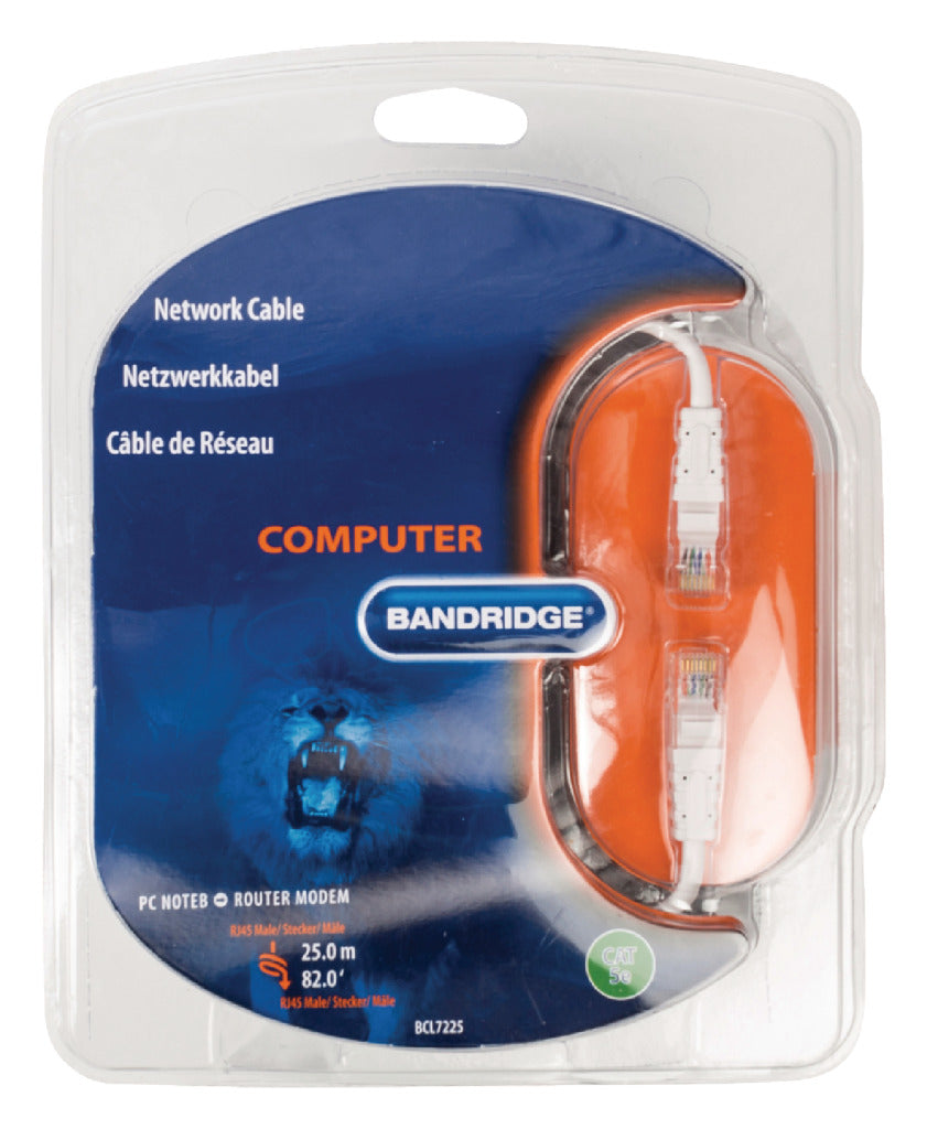 Bandridge Bandridge Bcl7225 Multimedia -Netzwerkkabel 25,0 m