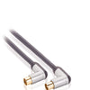 Profigold Profigold Prov8803 Coax Cable Male auf Frauen auf Aktien 3,00 m schwarz